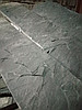 Плитка фасадная из камня сланец чёрный